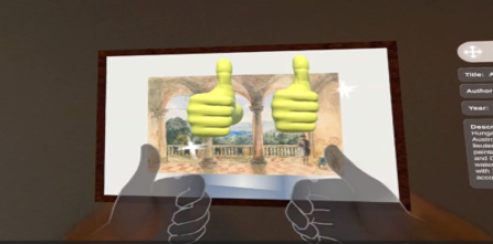 Thumbs Up or Down:
Rate each artwork instantly, and our algorithm adapts your gallery in real time.